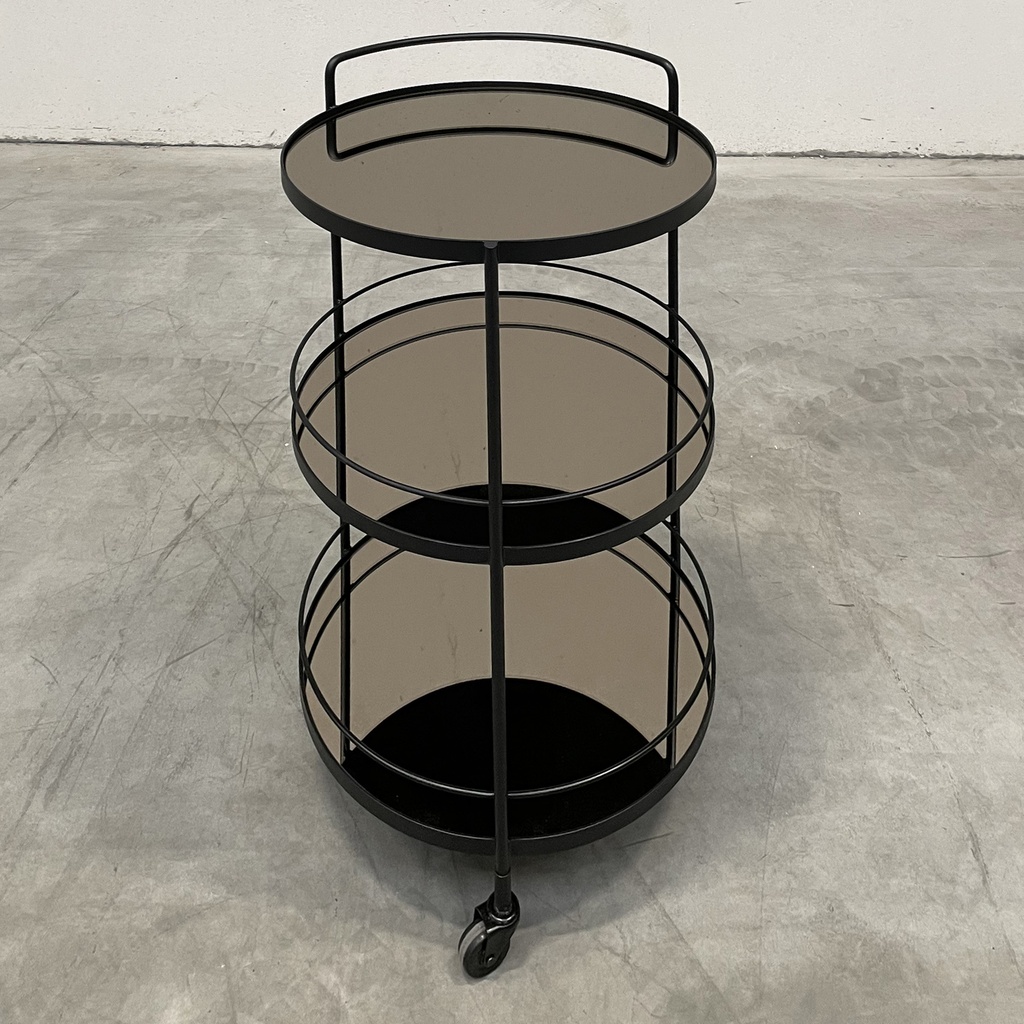 Lucy bronze bar cart Reloved